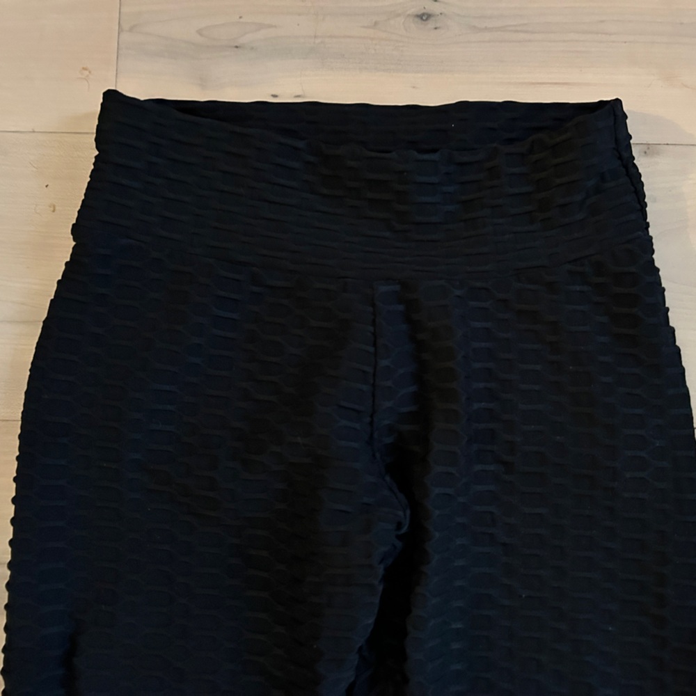 Scrunch Butt High Waisted Yoga Pants Workout Peach Booty Leggings S/M - Picture 13 of 14